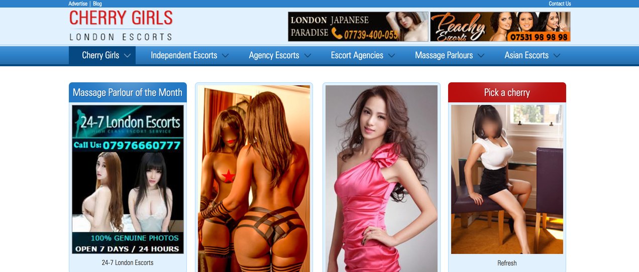 cherry girls home page